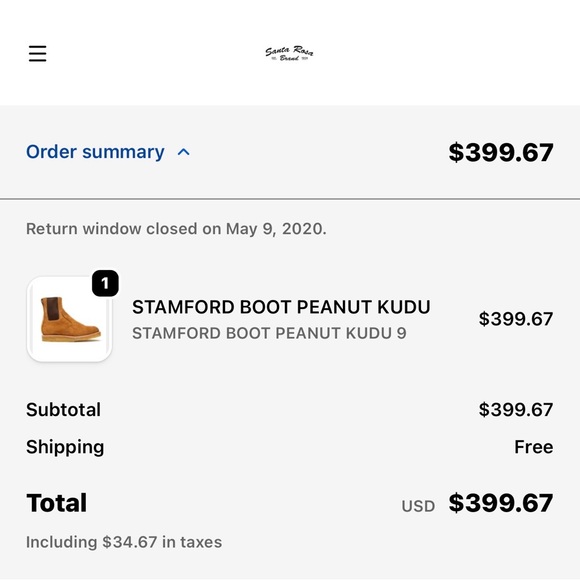 Santa Rosa Brand Stamford Boot main image 5